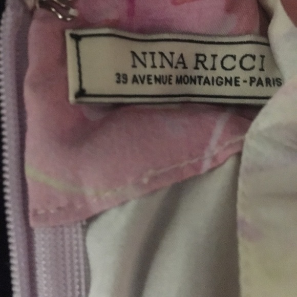 🔥STEAL🔥Nina Ricci Silk Halter Bubble Hem Dress - Picture 5 of 7